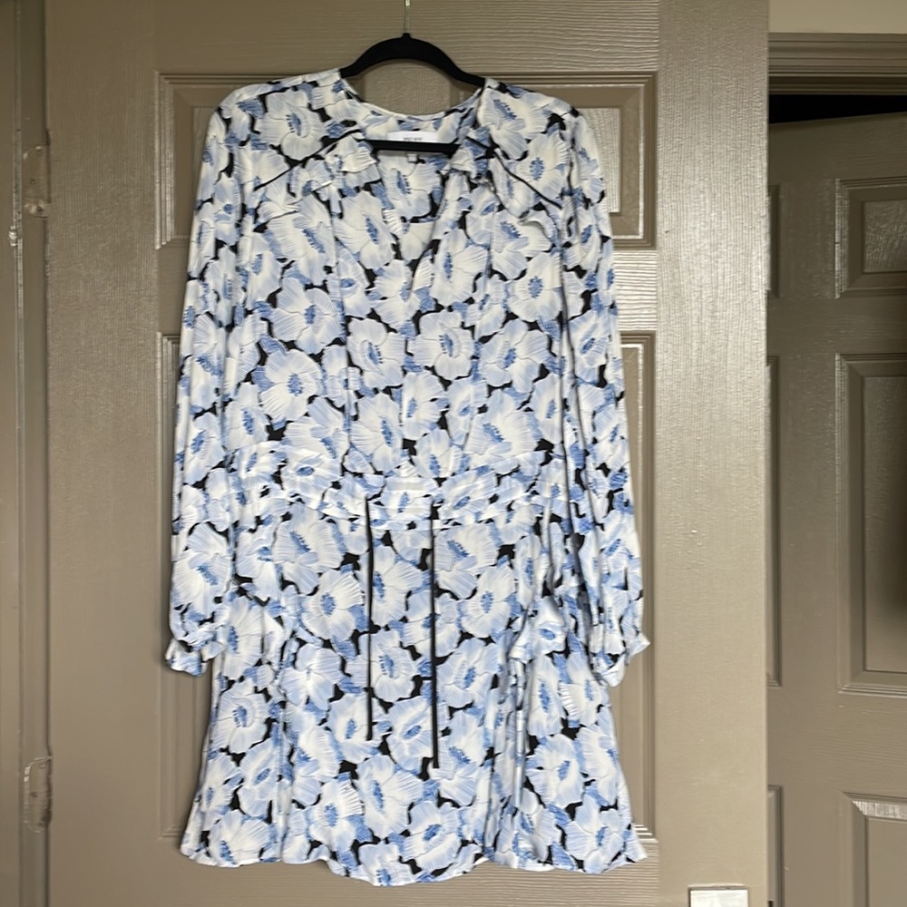 Reiss Maddy Floral Print Flippy Dress - Picture 4 of 7
